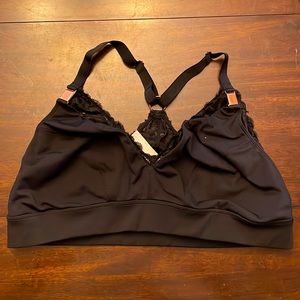 Davin & Adley 1x Nursing/Pumping bra (Ella) Black & Rose Gold